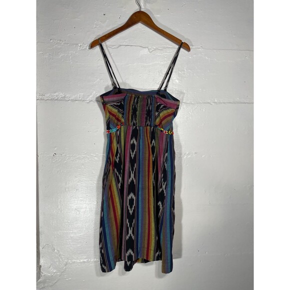 Multicolor Striped Women's Dress - Picture 15 of 16